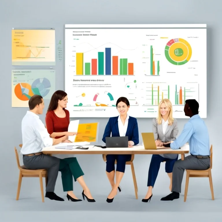 講義風景と教材のイメージ